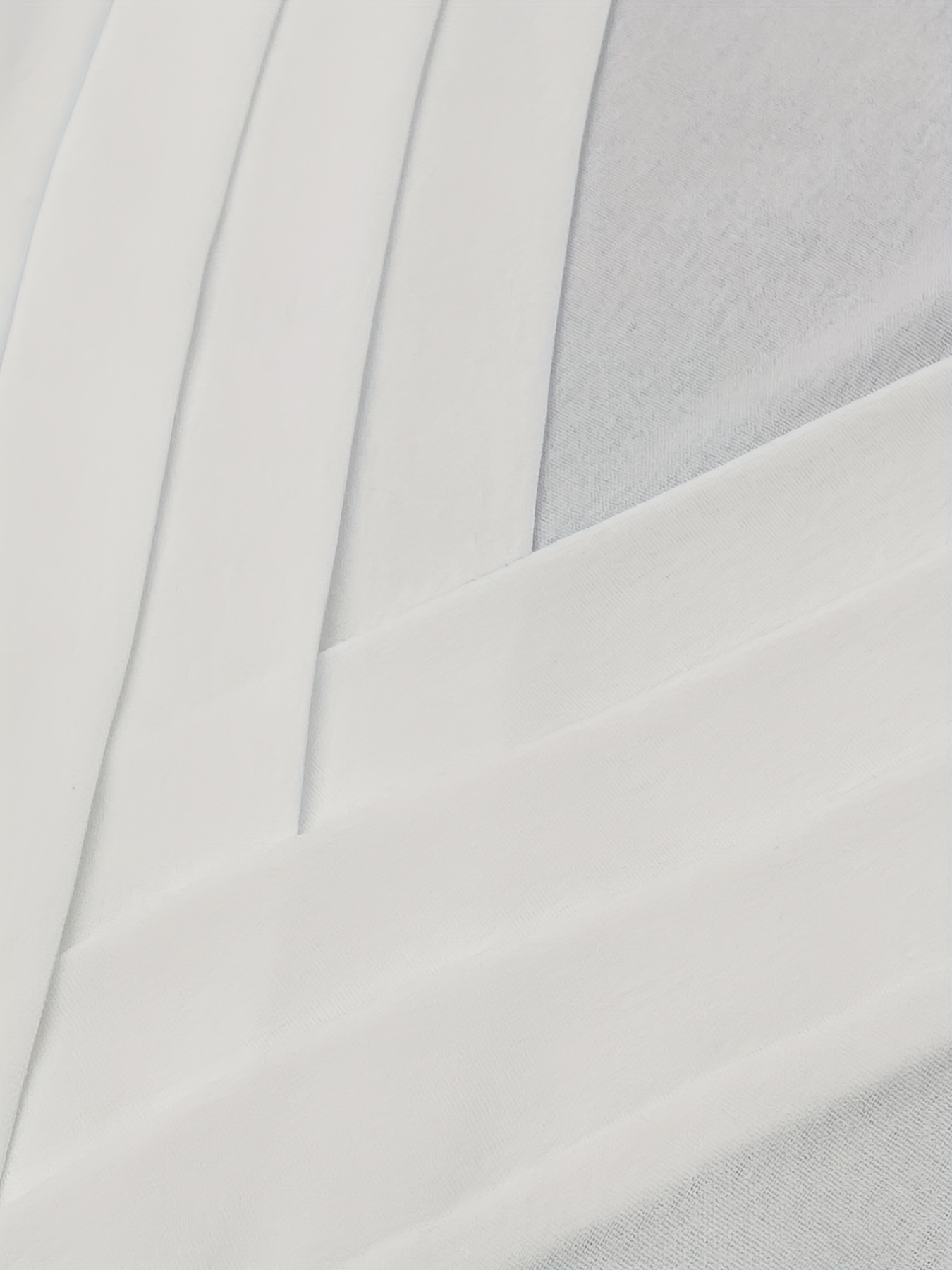 solid v neck blouse casual long sleeve blouse for spring fall womens clothing details 14